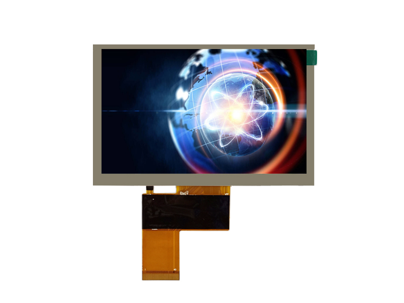 Écran LCD TFT couleur pleine vue de 5.0 pouces