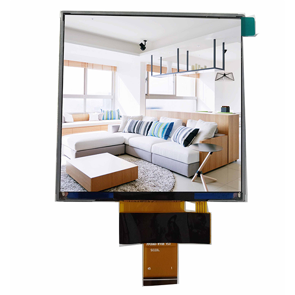 4.0 inç Kare tip TFT LCD ekran 480*480 MIPI 2 şeritli arayüz