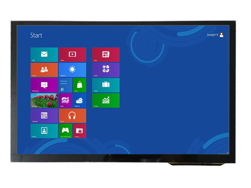10.1'' 1280x800 하이라이트 산업 등급 TFT LCD 디스플레이(LVDS 인터페이스 포함)