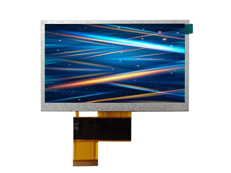 5.0인치 800x480 500nits 컬러 TFT LCD 모듈