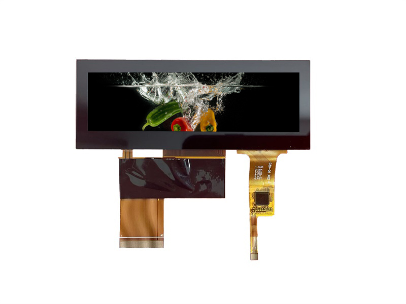 3.9-calowy kolorowy wyświetlacz TFT LCD o rozdzielczości 480 × 128 pikseli z technologią Multi-Touch PCAP