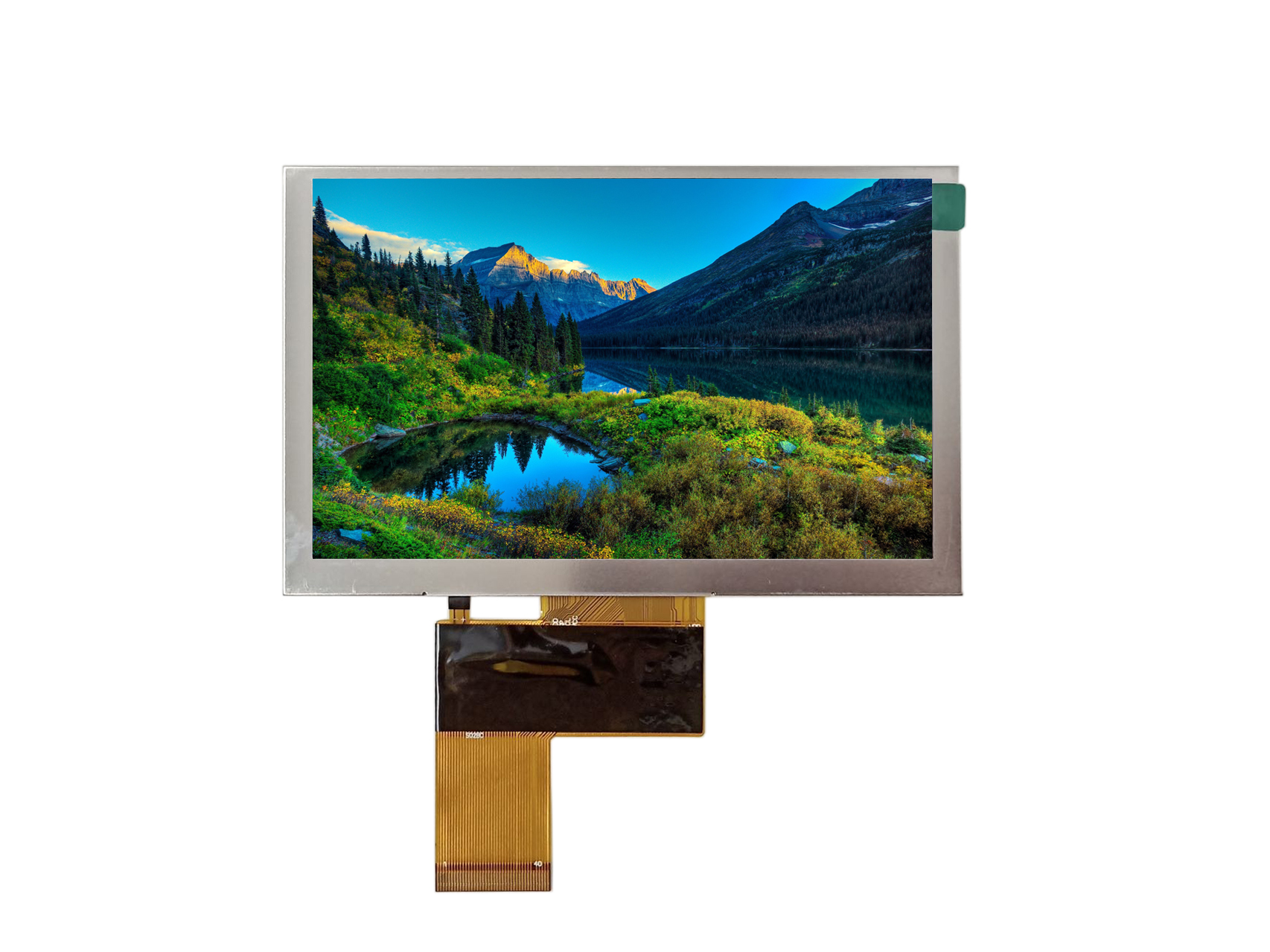 Écran LCD TFT IPS à large plage de température de 5.0 pouces