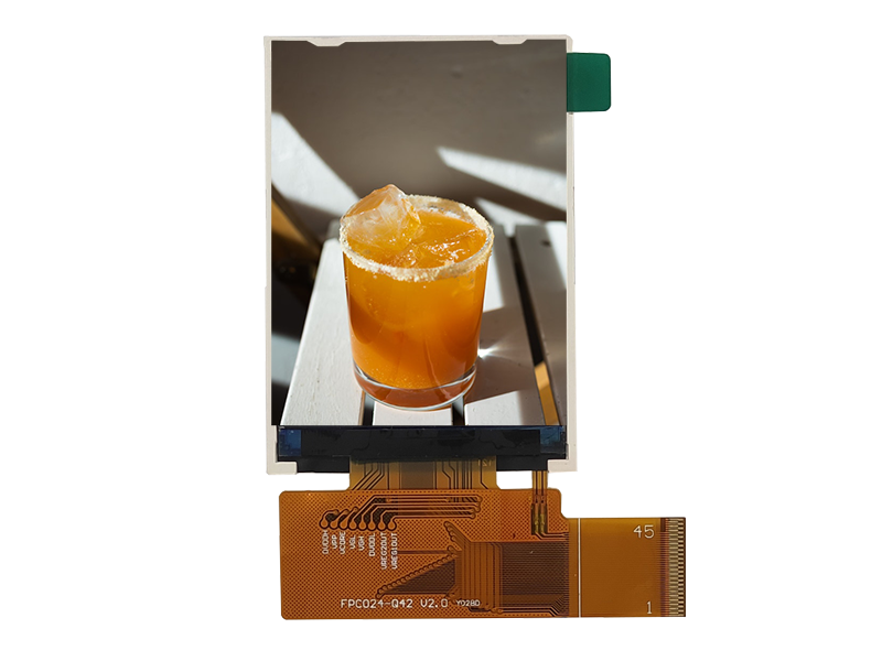 Tela LCD TFT de alto brilho de 2.4 polegadas com interface RGB/MCU