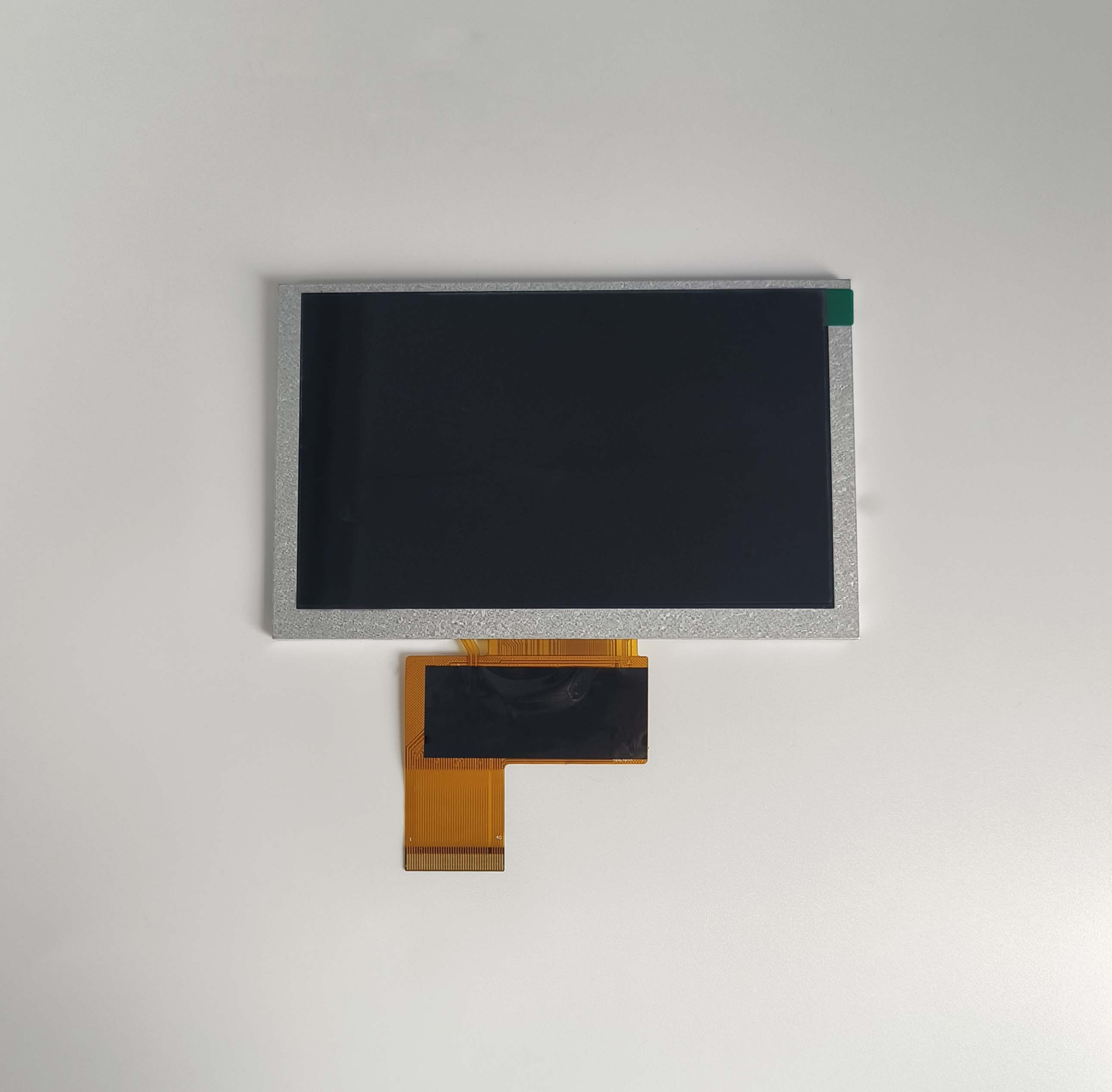 5.0-Zoll-TFT-LCD-Farbbildschirm (800 x 480) mit RGB-Schnittstelle