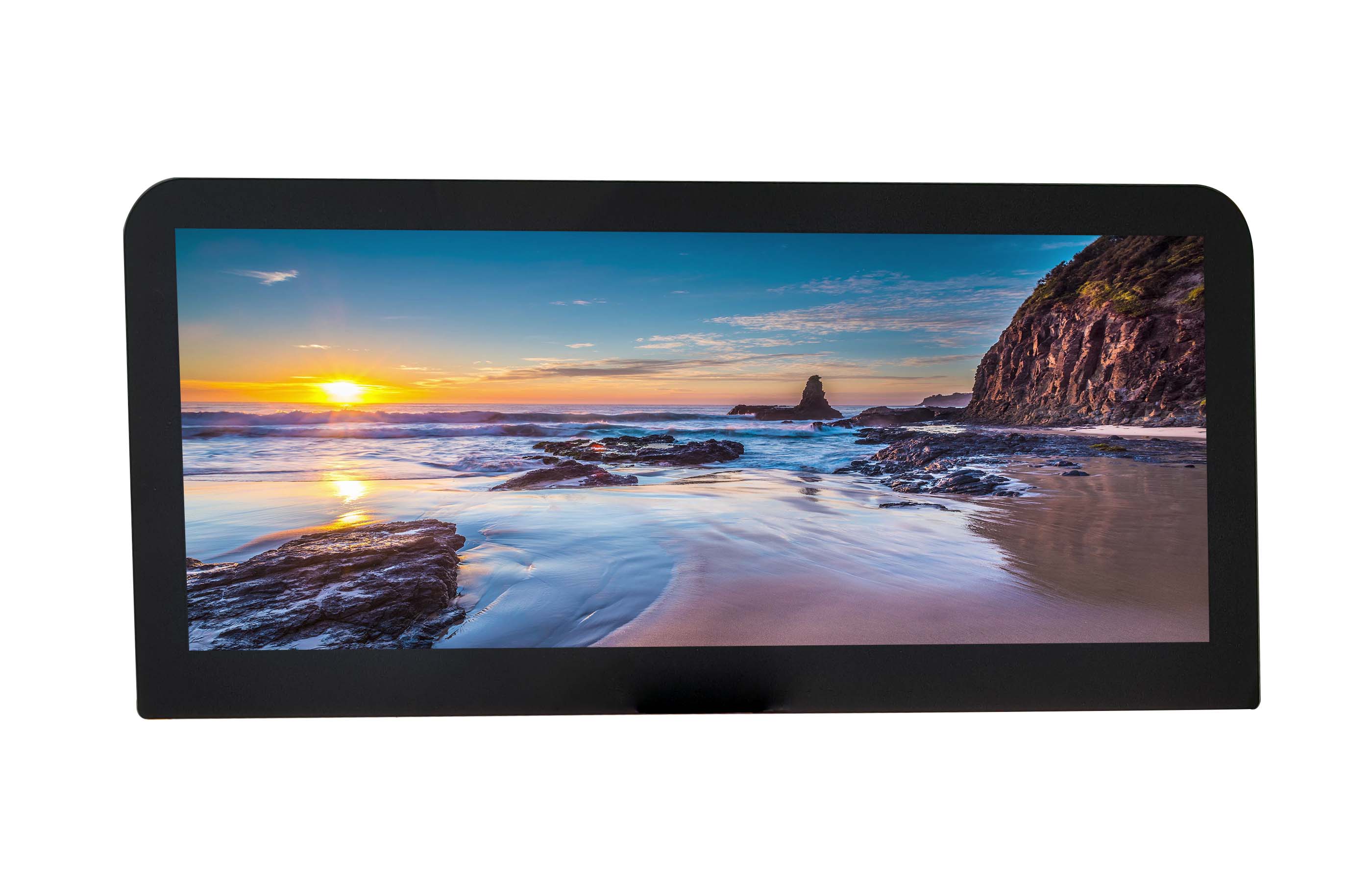 Écran LCD TFT de type barre IPS 12.3 pouces 1920 * 720 avec PCAP et liaison optique